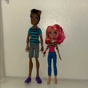 Monster High A Pack Of Trouble, Clawd and Howleen